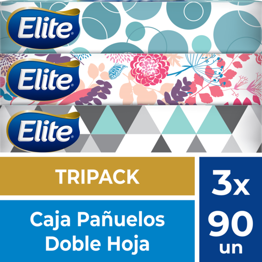 Facial Elite IndividualDoble Hoja 90 unidades x36